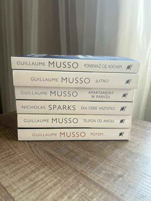 Seria ksiazek Guillaume Musso