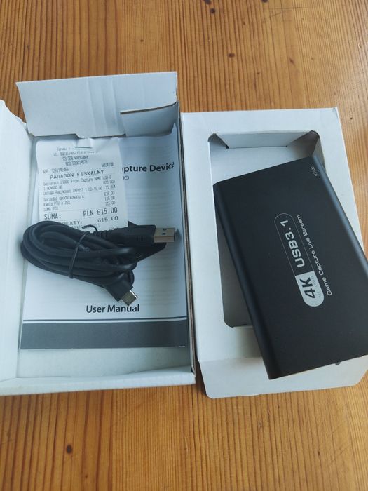 Grabber Geniatech U1000 HDMI USB-C 3.1 4k HDR