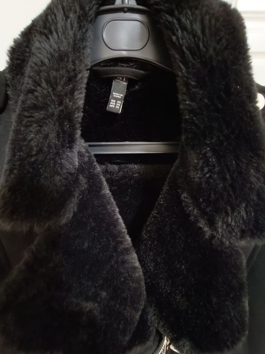 Косуха дублёнка Zara XS