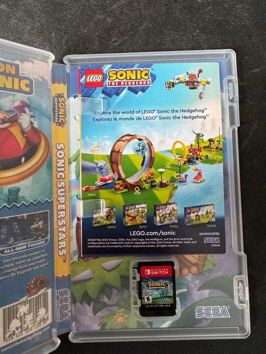 Sonic Superstars картридж для Nintendo Switch