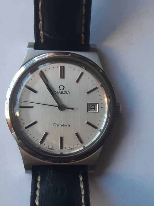 OMEGA Silver GENEVE Date XL  1972