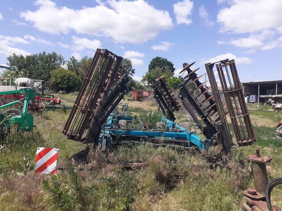 Дисковий лущильник БДЛП-6, КРАСНЯНКА, з турбодисками та котком, 2019