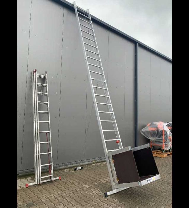 Drabina winda wciągarka dekarska fotowoltaiki 12m Nowa