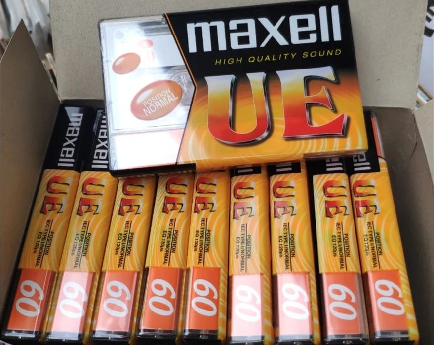 Cassetes Maxell Ur