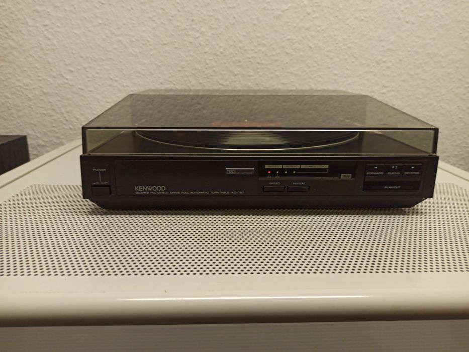Легендарний Вініловий Програвач Kenwood KD 727 Direct Drive Japan