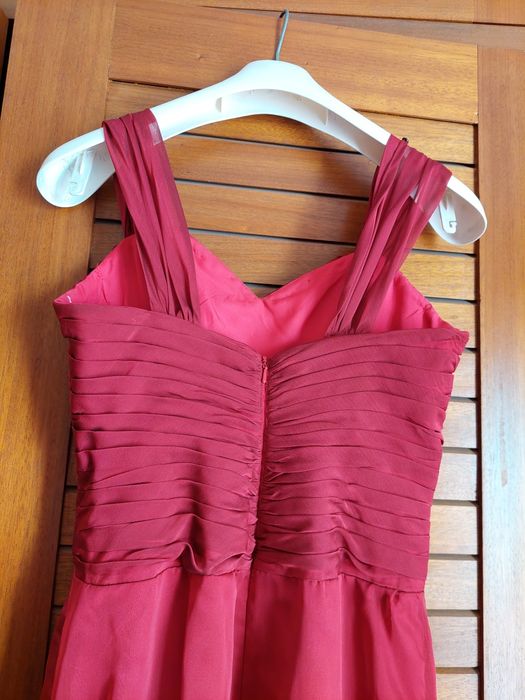 Vestido de cerimónia vermelho