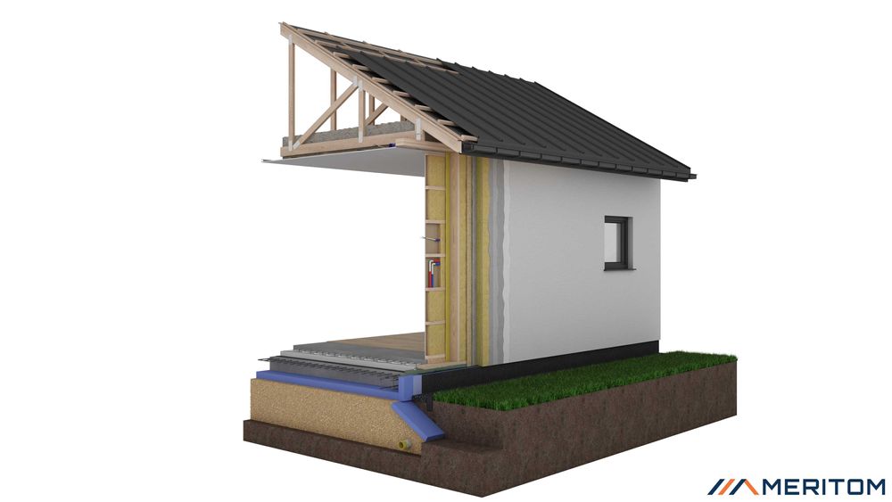 Dom PARTERO 58 mieszkalny całoroczny letni wysoki sufit na zgłoszenie