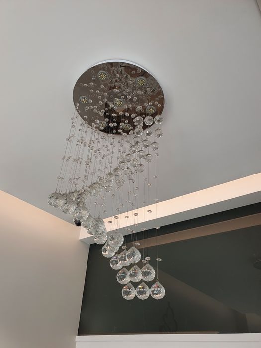 Candeeiro de teto Led pérolas intensidades de luz