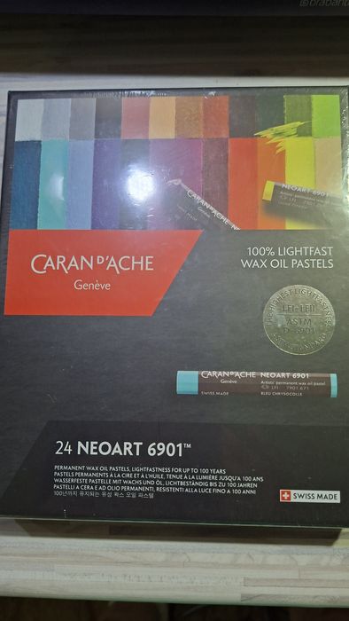 Caran d'ache Neoart pastele woskowo olejne  24 kolory