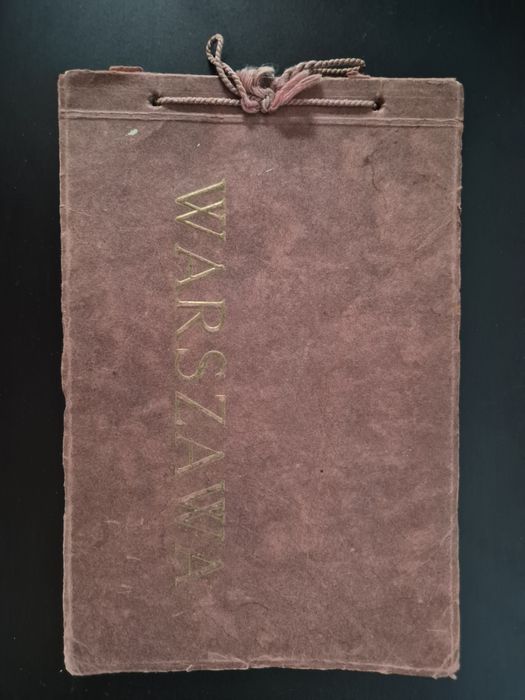 Warszawa 20 akwarel T. Cieślewskiego
