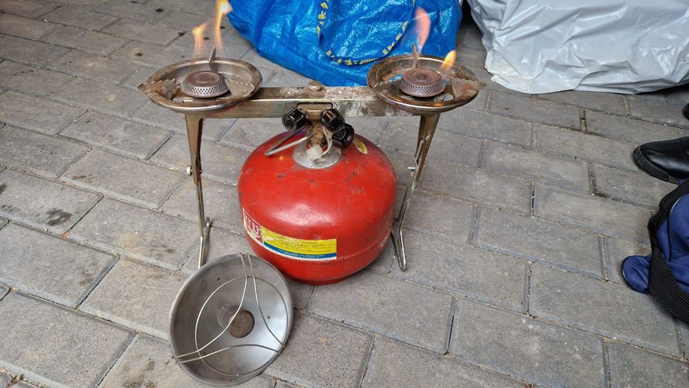 Kuchenka turystyczna, gazowa