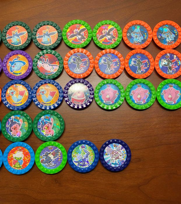 Tazos Pokémon Roks