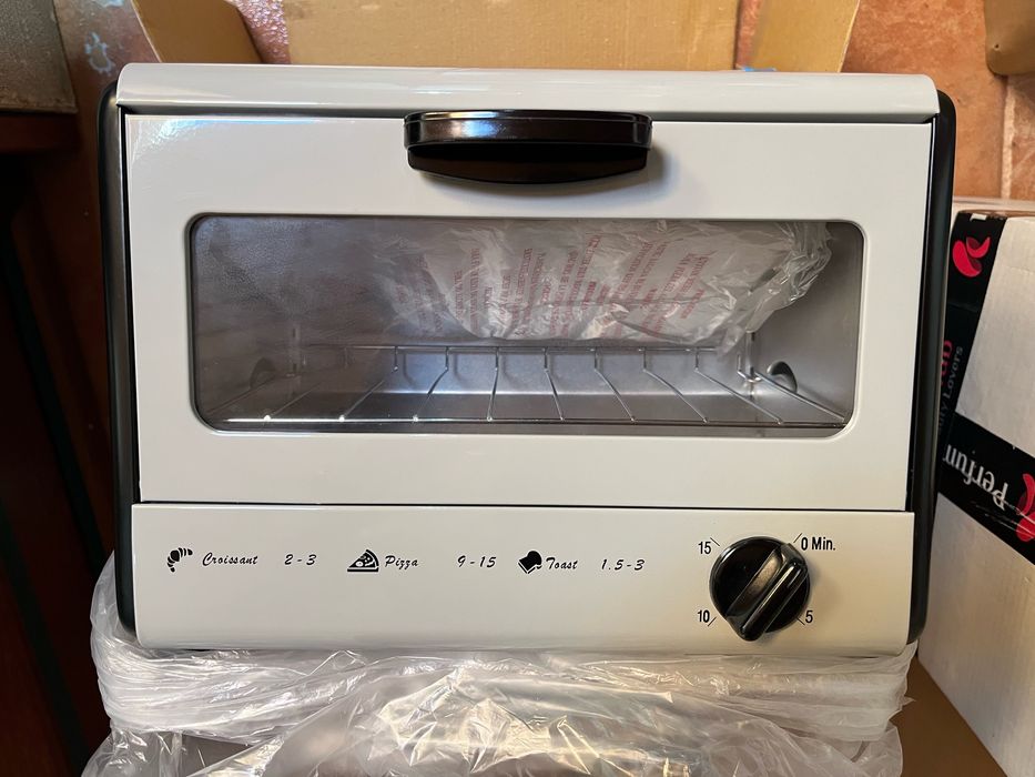 Mini forno eléctrico novo