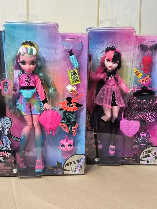 Monster High Draculaura Doll with Pet  Лялька Монстер Хай Дракулаура  з вихованцем колекційна Laguna Лагуна риба рибка