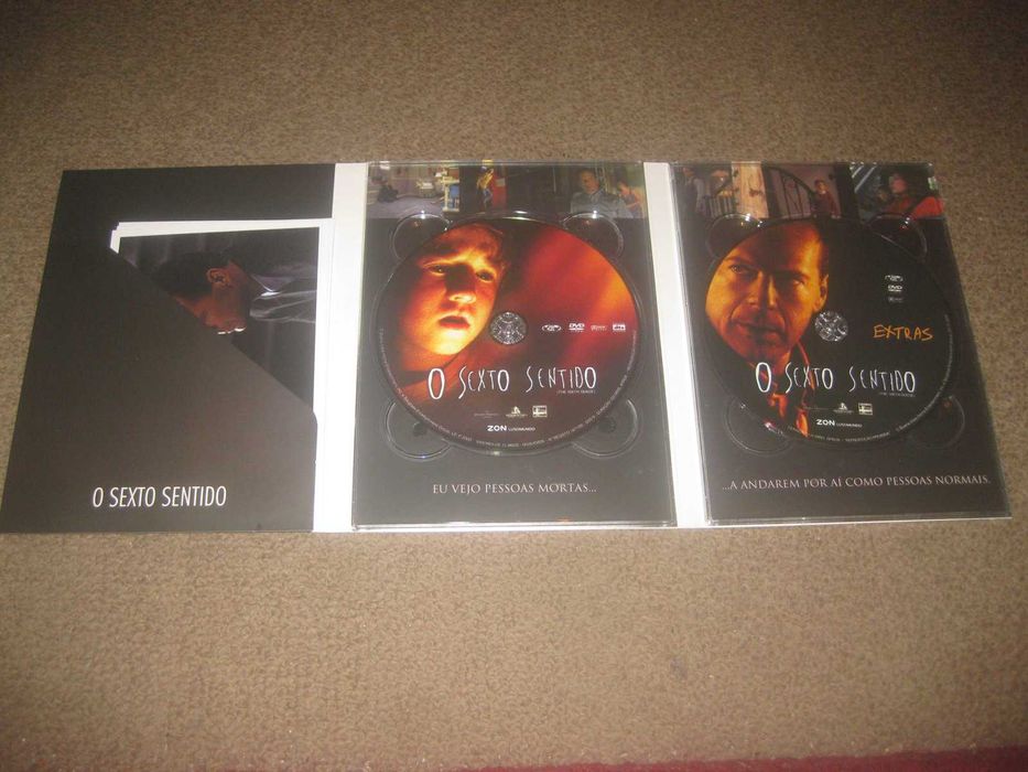 "O Sexto Sentido" numa Edição Especial com 2 DVDs e 3 Postais/Digipack