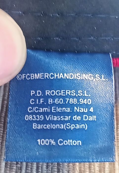 Nowa oryginalna czapka z daszkiem bejsbolówka FC Barcelona 10