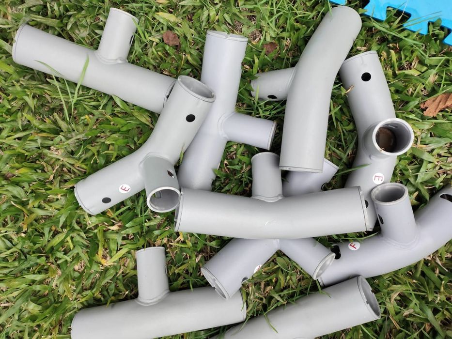 Piscina tubular marca Power Steel