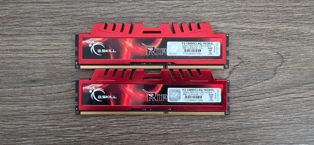 Pamięć RAM DDR3 G.Skill RIPJAWS X 8GB [2x4GB] 1600MHz CL9