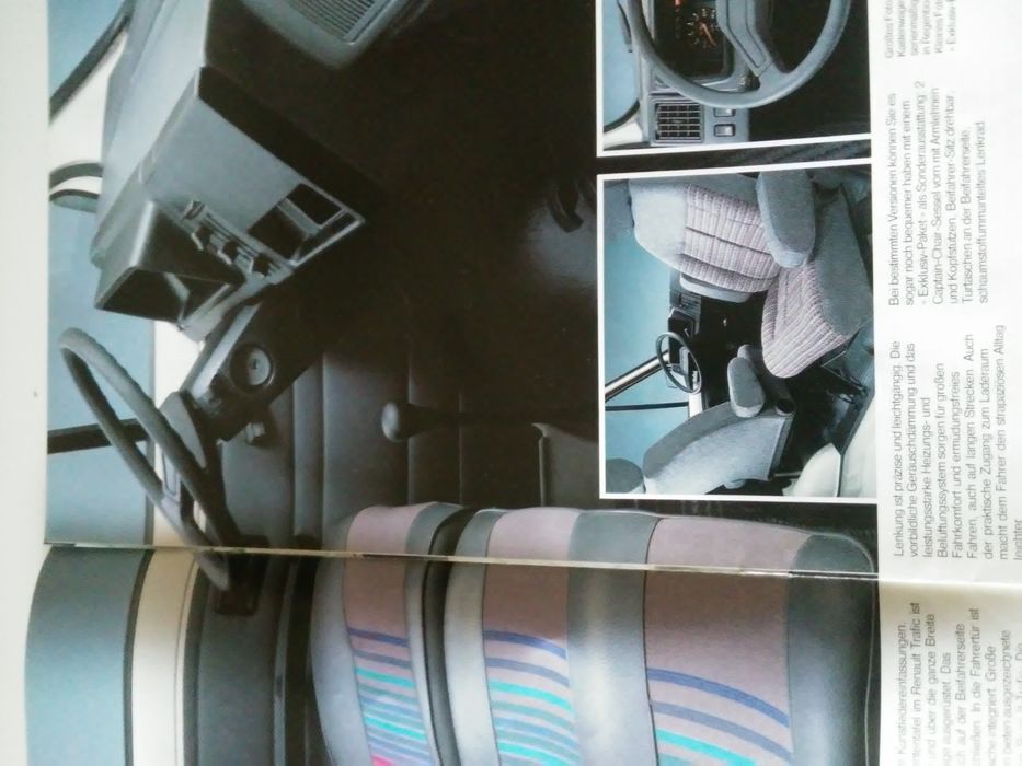 Prospekt samochodowy Renault Trafic