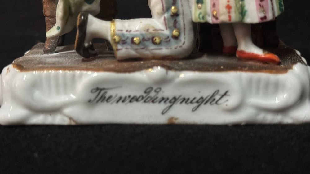 Escultura em porcelana alemã Séc XIX