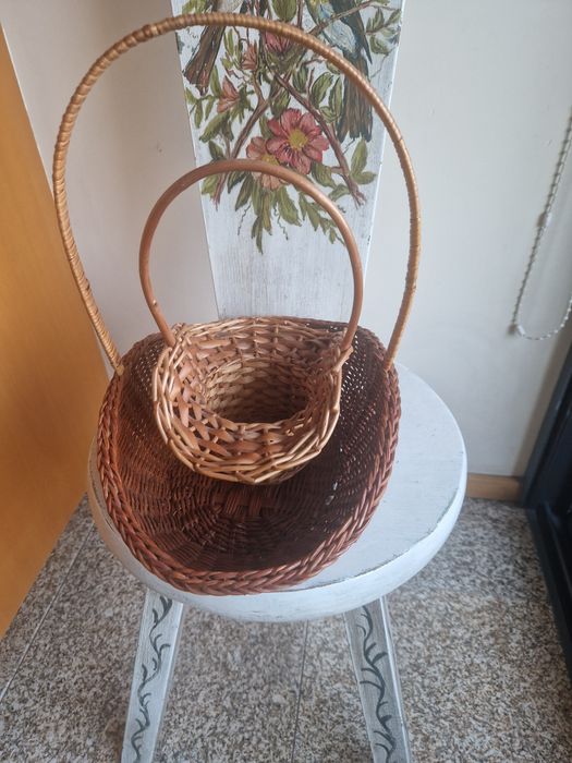 Cestas em vime (2)
