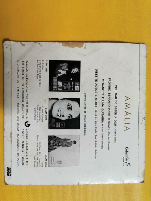 Vinil Amália Rodrigues