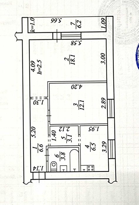 Продаж: ТЕПЛА, ВЕЛИКА, ГАРНА 2-кімн. квартира на ж/м Тополя-1