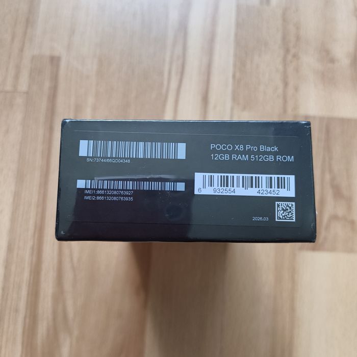 Смартфон POCO X8 Pro 12/512GB Black