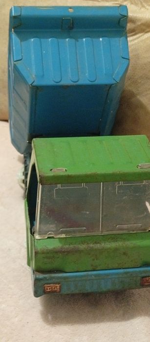 Железный самосвал.СССР.Винтаж.