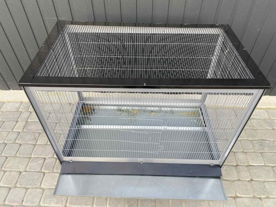 Piękna duża klatka dla zwierzaka.Szuflada.skladana na płasko.superStan