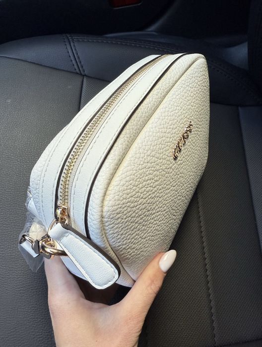 ‼️РОЗПРОДАЖ ‼️Сумка Guess жіноча мʼяка плотна кросс боді безкаркасна