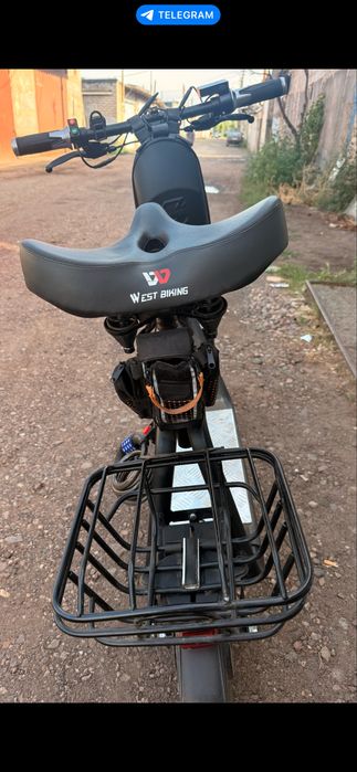 Електросамокат KUGOO C1+ Plus 17Ah 800W Black (із сидінням).