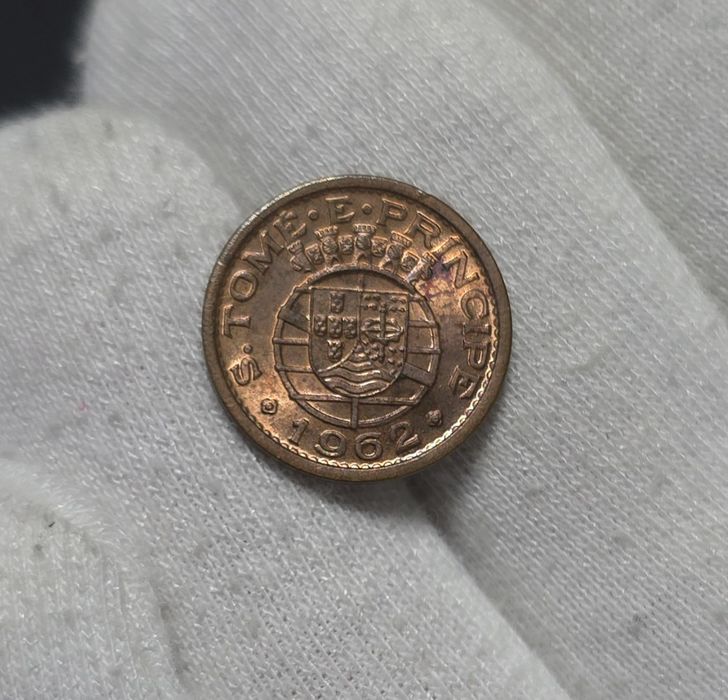 10 centavos 1962 são Tomé e príncipe