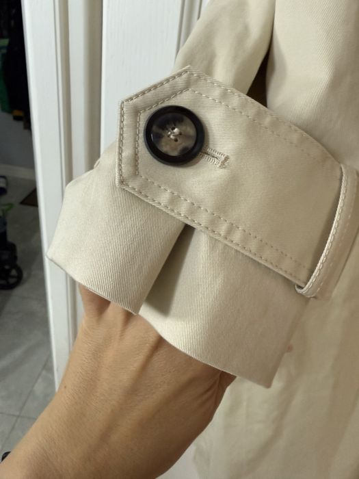 Nowy plaszcz dlugi klasyczny trencz oversize prochowiec zara