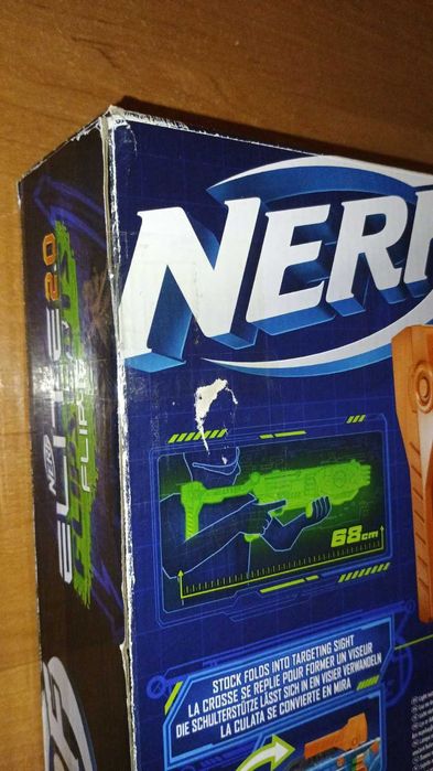 Іграшковий бластер Nerf Elite 2.0 Flipshots Flip-16 поновлена коробки