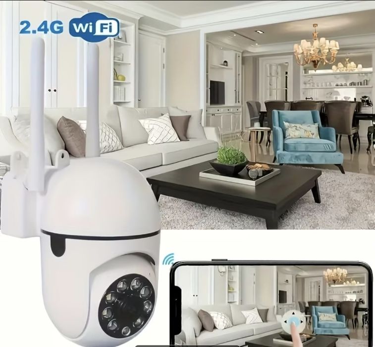 Бездротова панорамна Smart Wi-Fi камера