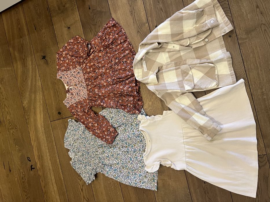 Zara 4-5 110   плащ сукня  кофтинка