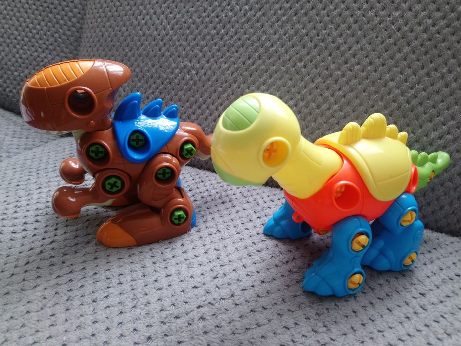 Dinozaury do skręcania duże