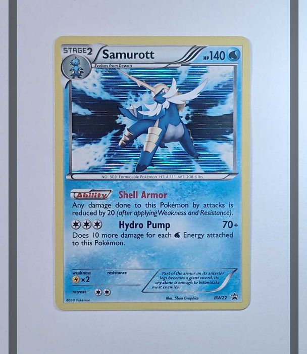 Smurott BW22 Promo Pokemon ENG-LP