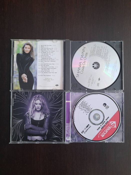 Фирменные CD диски Take That, Shania Twain, David Essex: 220 грн