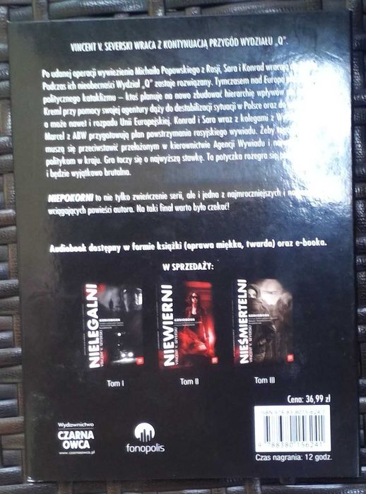 Trylogia szpiegowska Severskiego: Nielegalni, Niewierni i Niepokorni