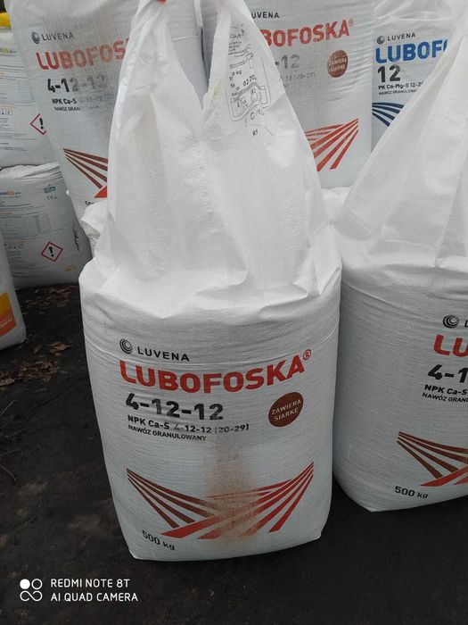 korn kali, Lubofoska NPK(Ca,S) 4-12-12 (20-29) Cena brutto, Amofoska,