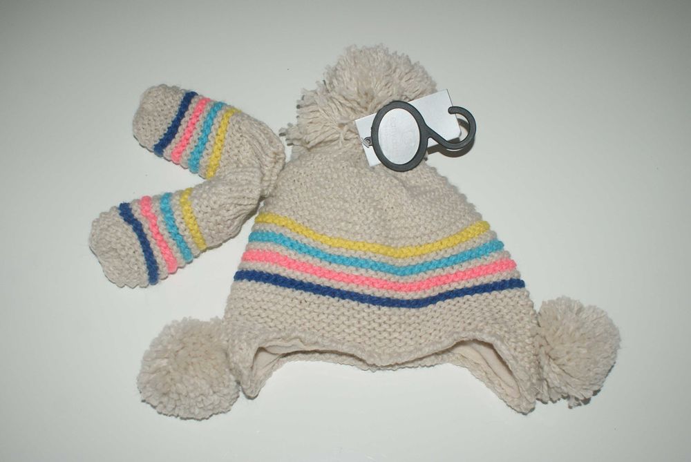 Early days Zestaw czapka rekawiczki 6-12msc