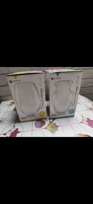 Wazony  18 cm wysokości