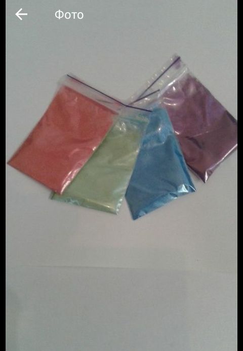 Пигменты перламутровые