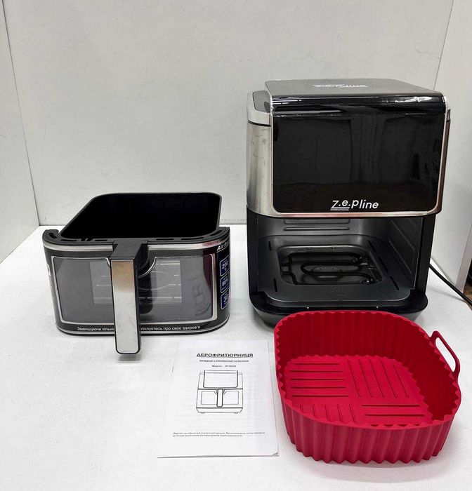 Аэрофритюрница 13л с двумя тенами 4200Вт Zepline ZP00340 14 программ