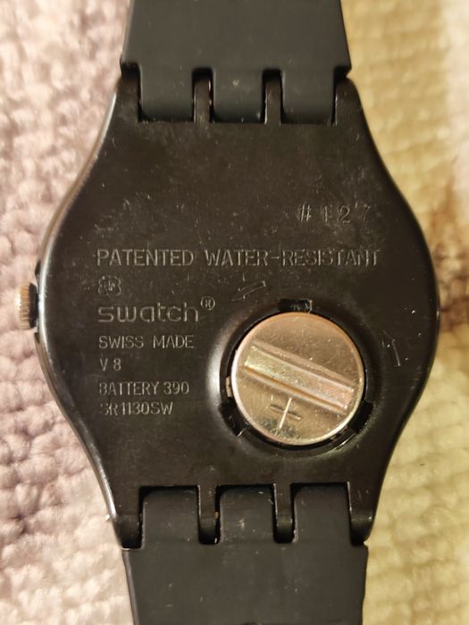 Zestaw zegarków Swatch.