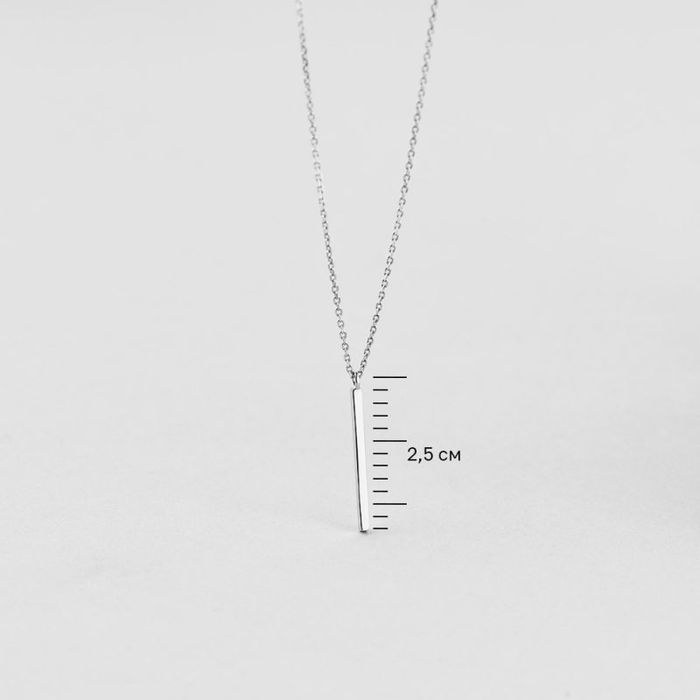 Підвіска срібна Minimal
