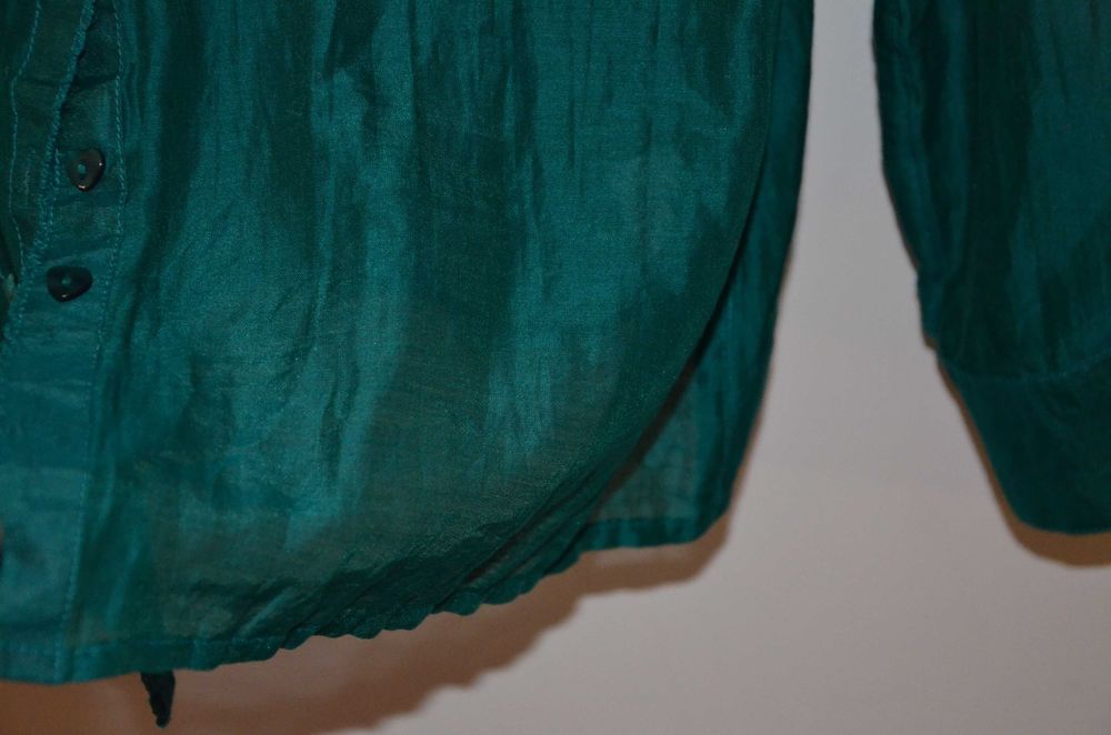 koszula z haftem damska r. 14(42) jedwab/silk per una M&S