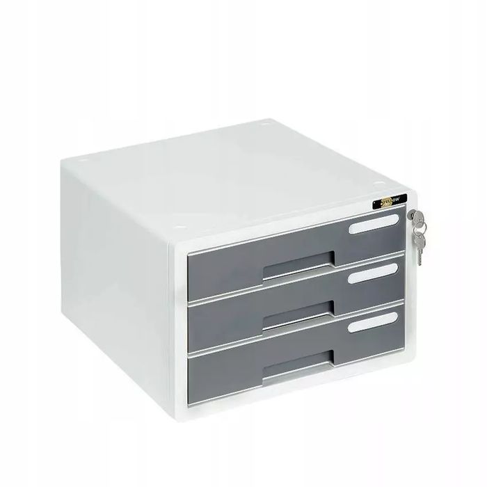 Organizer z szufladami na dokumenty Yellow One 30 cm x 35 cm x 21 cm. Nowy Produkt